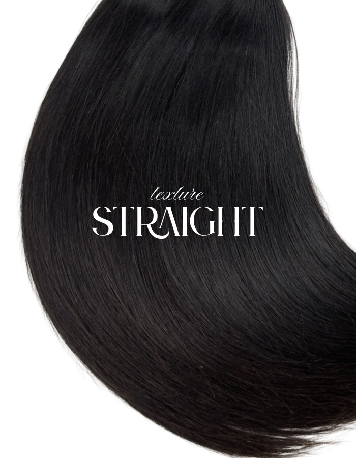 Umklappbare 3-in-1-Perücke, glatt