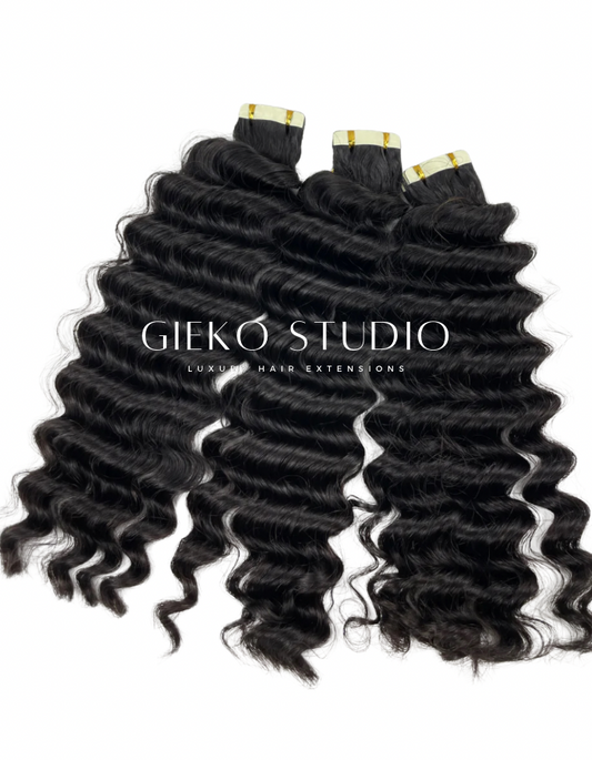 TAPE INS VIRGIN HAIR - Deep Curl